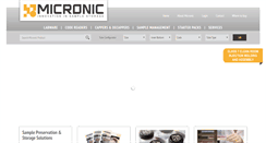 Desktop Screenshot of micronic.com