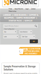 Mobile Screenshot of micronic.com